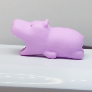 Cable bites Glow In Dark Protector for IPhone Winder Phone Prank Toy Pvc Animal dog cat rabbit Doll model Funny