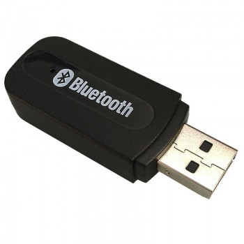 JaJaBor USB Bluetooth Adapter Audio Music Receiver Dongle 3.5mm Port Auto AUX Streaming A2DP Bluetooth Car Kit for Speaker Phone