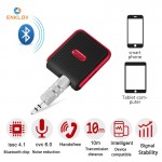 ENKLOV Bluetooth Aux 3.5mm Jack Bluetooth Car Kit Hands Free Music Audio Receiver Adapter Auto AUX Kit for Speaker Bluetooth