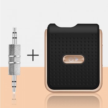 ENKLOV Bluetooth Aux 3.5mm Jack Bluetooth Car Kit Hands Free Music Audio Receiver Adapter Auto AUX Kit for Speaker Bluetooth