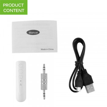 Car Bluetooth Audio Receiver Accessories Kit USB Charging 3.5 Jack Music Reception Broadcast Hands-Free For Cell Phone