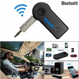 Handsfree Wireless Bluetooth 3.5mm AUX Audio Stereo Music Home Car Receiver Adapter Mic Car Bluetooth Audio Stereos Adapter
