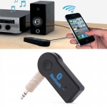 Handfree Car Bluetooth Music Receiver Universal 3.5mm Streaming A2DP Wireless Auto AUX Audio Adapter With Mic For Phone MP3