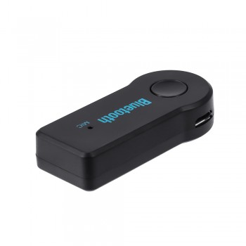 Handfree Car Bluetooth Music Receiver Universal 3.5mm Streaming A2DP Wireless Auto AUX Audio Adapter With Mic For Phone MP3