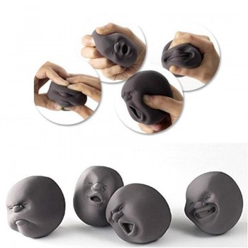 Anti-stress Squishy Toy Human Emotion Face Vent Ball Toys Squeeze Squishe Gadget Anti Stress Ball Jokes Funny Toys For Children