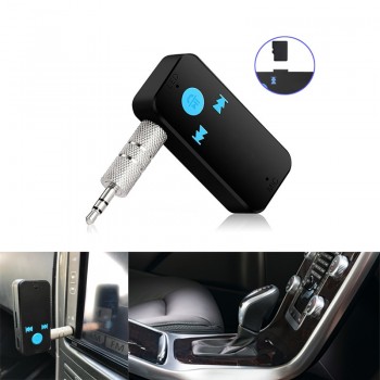 Car Wireless Bluetooth Receiver 3 in 1 USB 4.0 Bluetooth Adapter 3.5mm Audio Jack TF Card Reader MIC Call For Auto Speaker X6
