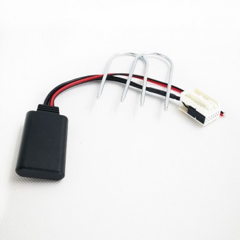 Biurlink For Peugeot 207 307 407 308 For Citroen C2 C3 RD4 12Pin Bluetooth Module Wireless Radio Stereo AUX-IN Audio Adapter