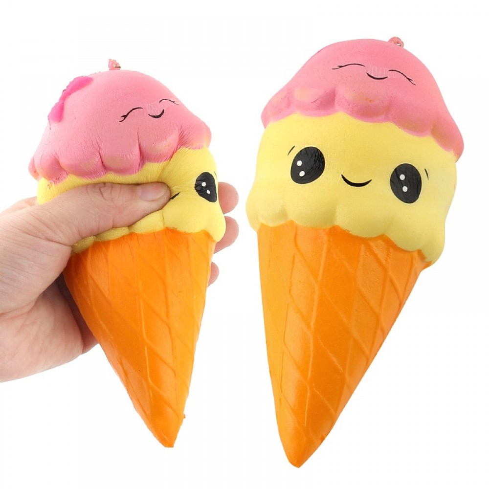 Novelty Toy Squishy Ice Cream Exquisite Fun Toy Scented Squishy Charm Slow Rising Simulation Kid Adult Antistress Toy
