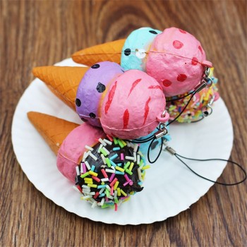 Novelty Toy Squishy Ice Cream Exquisite Fun Toy Scented Squishy Charm Slow Rising Simulation Kid Adult Antistress Toy