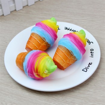 Novelty Toy Squishy Ice Cream Exquisite Fun Toy Scented Squishy Charm Slow Rising Simulation Kid Adult Antistress Toy