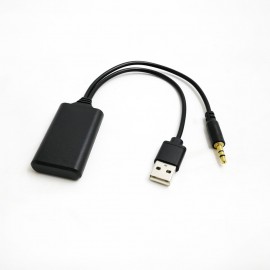 Biurlink Car Aux Receiver 4.1 Wireless Bluetooth Receiver 3.5MM Aux Stereo Music Receiver Audio Adapter for BMW VW Peugeot