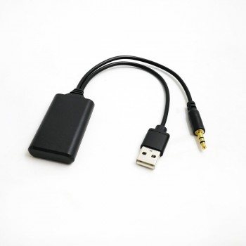 Biurlink Car Aux Receiver 4.1 Wireless Bluetooth Receiver 3.5MM Aux Stereo Music Receiver Audio Adapter for BMW VW Peugeot