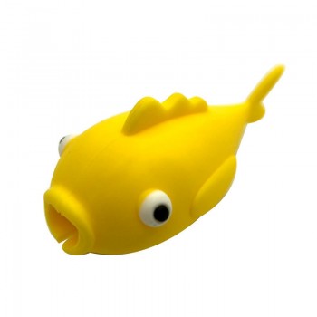 new Cable bite Dinosaur USB Cable bite protector FISH Mobile Phone Connector Accessory Organizer doll Dropshipping squishy toy