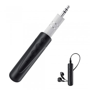3.5mm Bluetooth AUX Receiver Kit Handsfree Audio Music Adapter AUX Car Bluetooth Headphone Wireless With Mic for Vehicle Speaker
