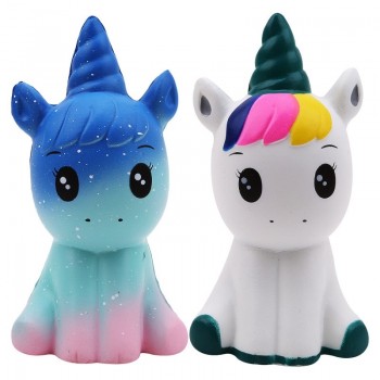 Antistress Cute Squishy Slow Rising Galaxy Deer Poo bread Hamburger Coffee Strawberry Ice PU Squishy Toys Squeeze Squishes Toy