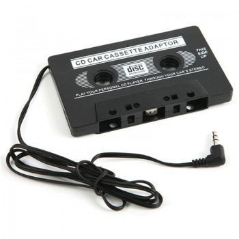 JINSERTA Car-styling Universal 3.5mm AUX Car Audio Cassette Tape Adapter Transmitters for MP3 Cell phone Black Auto