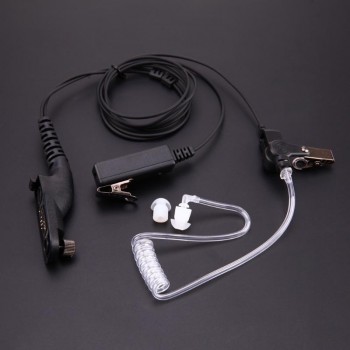 New Air Acoustic Tube Earpiece PTT Mic Headset Radiation-proof Earphone For Motorola XPR XiR DP APX Series