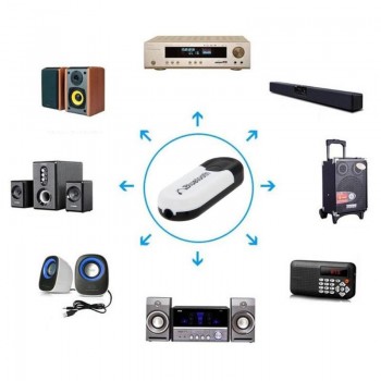 2 in 1 Universal 3.5mm Streaming Car Wireless Bluetooth Car Kit AUX Audio Music Receiver A2DP Adapter Handsfree car accessories