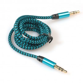 1pc  3.5mm Stereo Car Auxiliary Audio Cable Male To Male for Smart Phone Male 9.14