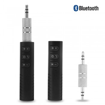 3.5mm jack Wireless Bluetooth Car Kit Hands free Music Audio Receiver Adapter Auto AUX Kit for Speaker Headphone Car Stereo