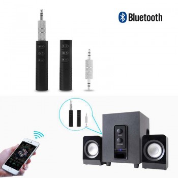 3.5mm jack Wireless Bluetooth Car Kit Hands free Music Audio Receiver Adapter Auto AUX Kit for Speaker Headphone Car Stereo