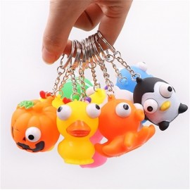 1pc Funny Random Animal Mini Squishy Soft Toys Pendants Anti Stress Ball Squeeze Funny Gadgets Phone Strap For All Smartphone