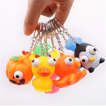 1pc Funny Random Animal Mini Squishy Soft Toys Pendants Anti Stress Ball Squeeze Funny Gadgets Phone Strap For All Smartphone