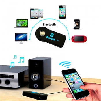 NOYOKERE 3.5mm 2.4GHz AUX Car Wireless Bluetooth Audio Stereo Music Receiver Adapter Handsfree CSL2017