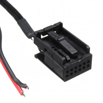12V 12Pin Rear Port Car bluetooth Adapter Wireless Audio Stereo Aux Cable Auto Accessories For Ford for Focus Mk2 MK3 for Fiesta