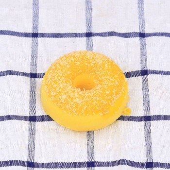 New Kawaii donut Squishy Slow Rising Squeeze Phone Strap Charm Pendant Squishes collection soft Scented Kid Toy Gift collections