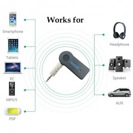 3.5MM Jack Bluetooth AUX Audio Music Receiver Car Kit Wireless Speaker Headphone Adapter Hands Free For Xiaomi iPhone