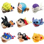 Cable Animal Cable Protector buddies bite Cartoon Stitch One Piece Monkey D.Luffy Chopper Dragon Ball Son Goku Frieza Cable Toys