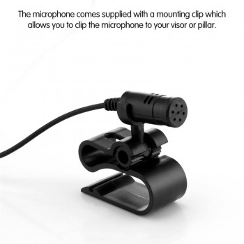 Car Bluetooth External Microphone Receiver 2.5mm for Pioneer DVD Navigation Stereos Radio