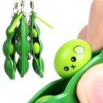 Antistress Elastic Environmentally PU Funny gifts Beans squishes Pendants anti stress ball Squeeze toys Gadgets Adults reliever