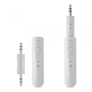 Bluetooth AUX Car Stereo 3.5mm jack Wireless Car Kit Hands free Music Audio Receiver Adapter Auto Kit for Speaker Headphone