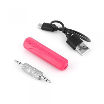 Bluetooth AUX Car Stereo 3.5mm jack Wireless Car Kit Hands free Music Audio Receiver Adapter Auto Kit for Speaker Headphone