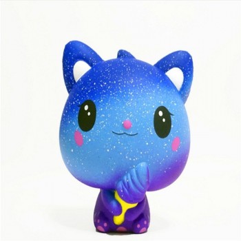 Squishy Starry Cute Rabbit Slow Rising Squeeze Stress Reliever Toy Squishy Package Squash Anti-stress Decompression Squeeze Toys