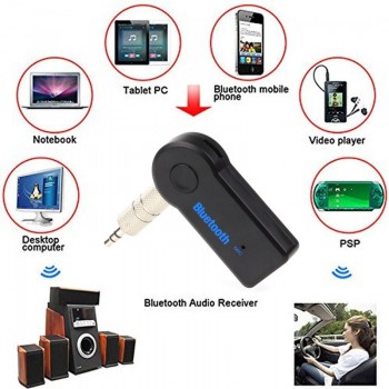 3.5MM Jack Bluetooth AUX Audio Music Receiver Car Kit Wireless Speaker Headphone Adapter Hands Free For Xiaomi iPhone