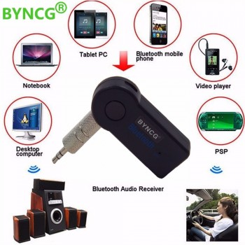Universal 3.5mm Streaming Car A2DP Wireless Bluetooth Car Kit AUX Audio Music Receiver Adapter Handsfree with Mic For Phone MP3