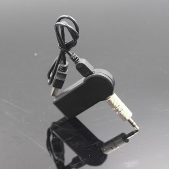 Universal 3.5mm Streaming Car A2DP Wireless Bluetooth Car Kit AUX Audio Music Receiver Adapter Handsfree with Mic For Phone MP3