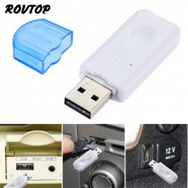 Rovtop USB Wireless Bluetooth V2.1 + EDR Stereo Audio Music Receiver Adapter For TV Home Speaker Bluetooth Car Kit Z2