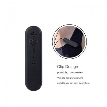Rovtop 3.5mm Jack Aux Bluetooth Transmitter Audio Receiver Speaker Adapter Music Handsfree Bluetooth Car Kit Clip Aux Adapter Z2