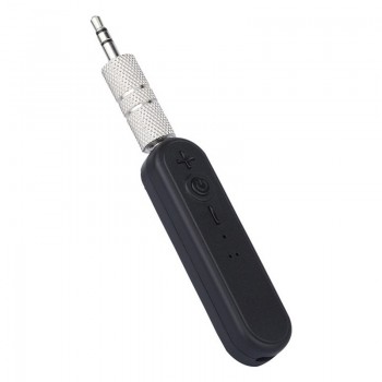 Rovtop 3.5mm Jack Aux Bluetooth Transmitter Audio Receiver Speaker Adapter Music Handsfree Bluetooth Car Kit Clip Aux Adapter Z2