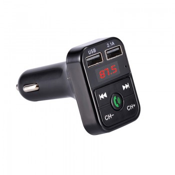 Bluetooth FM Transmitter Hands Free Car Kit Car Styling MP3 Music Player TF Flash Music 5V 2.1A USB Charger 12V-24V FM Modulator