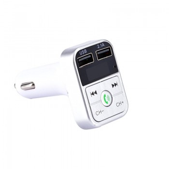 Bluetooth FM Transmitter Hands Free Car Kit Car Styling MP3 Music Player TF Flash Music 5V 2.1A USB Charger 12V-24V FM Modulator