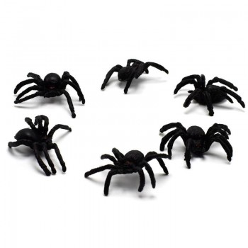 Halloween Kids Toys Simulation Spider Jokes Toys PVC Artificial Insect Animal Model Trick Toys