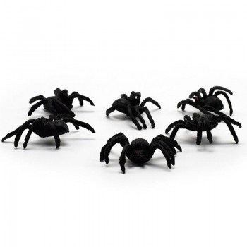 Halloween Kids Toys Simulation Spider Jokes Toys PVC Artificial Insect Animal Model Trick Toys