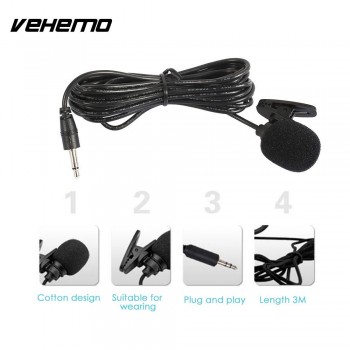 3.5mm ABS Bluetooth Amplifier Mini Data Transmission MIC Portable Car Loudspeaker GPS Microphone