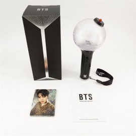 2019 Kpop ARMY BOMB BTS Ver.3 Flashing Light Stick Bangtan Boys Concert Glow Lamp Lightstick V Fans Gift Luminous Toys LOMO Card