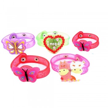 2018 Hot LED Light Flash Toys Wrist Hand Take Dance Party Dinner Party Bracelets for Kids Novelty Funny Gift Toys #20